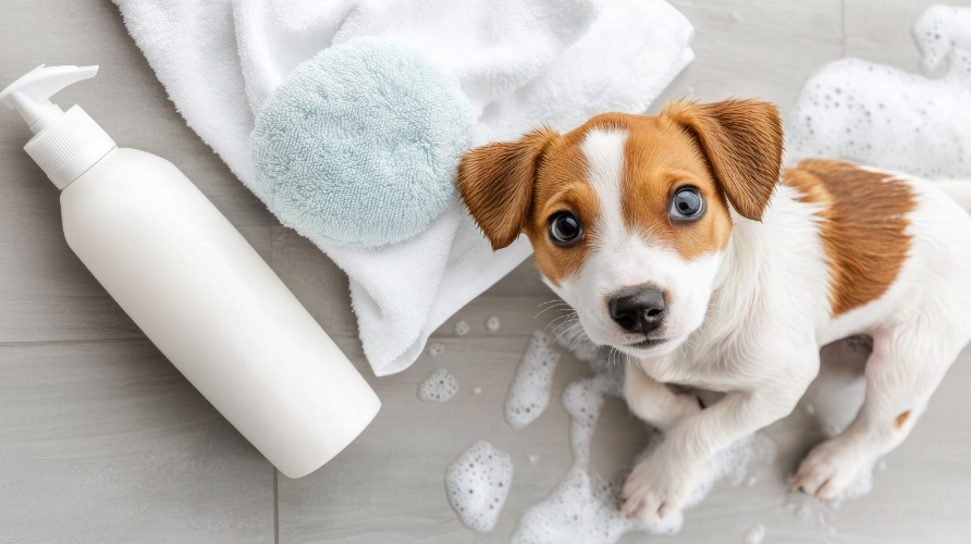 puppy shampoo grooming tips