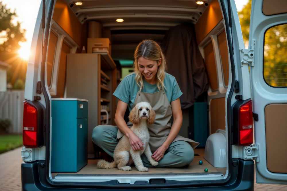 Mobile Dog Grooming Near Parkland